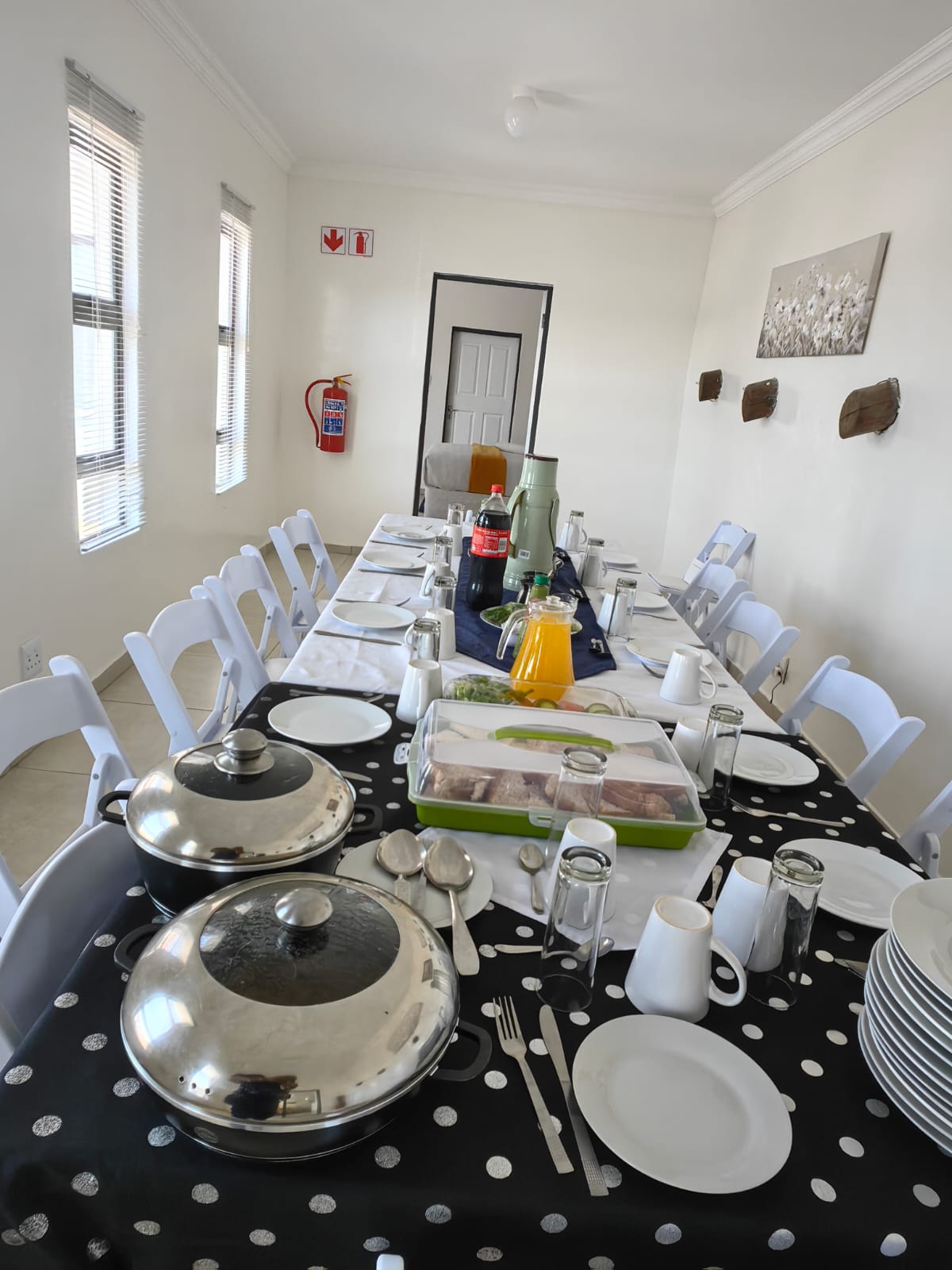 Dining at Ngqamakwe
