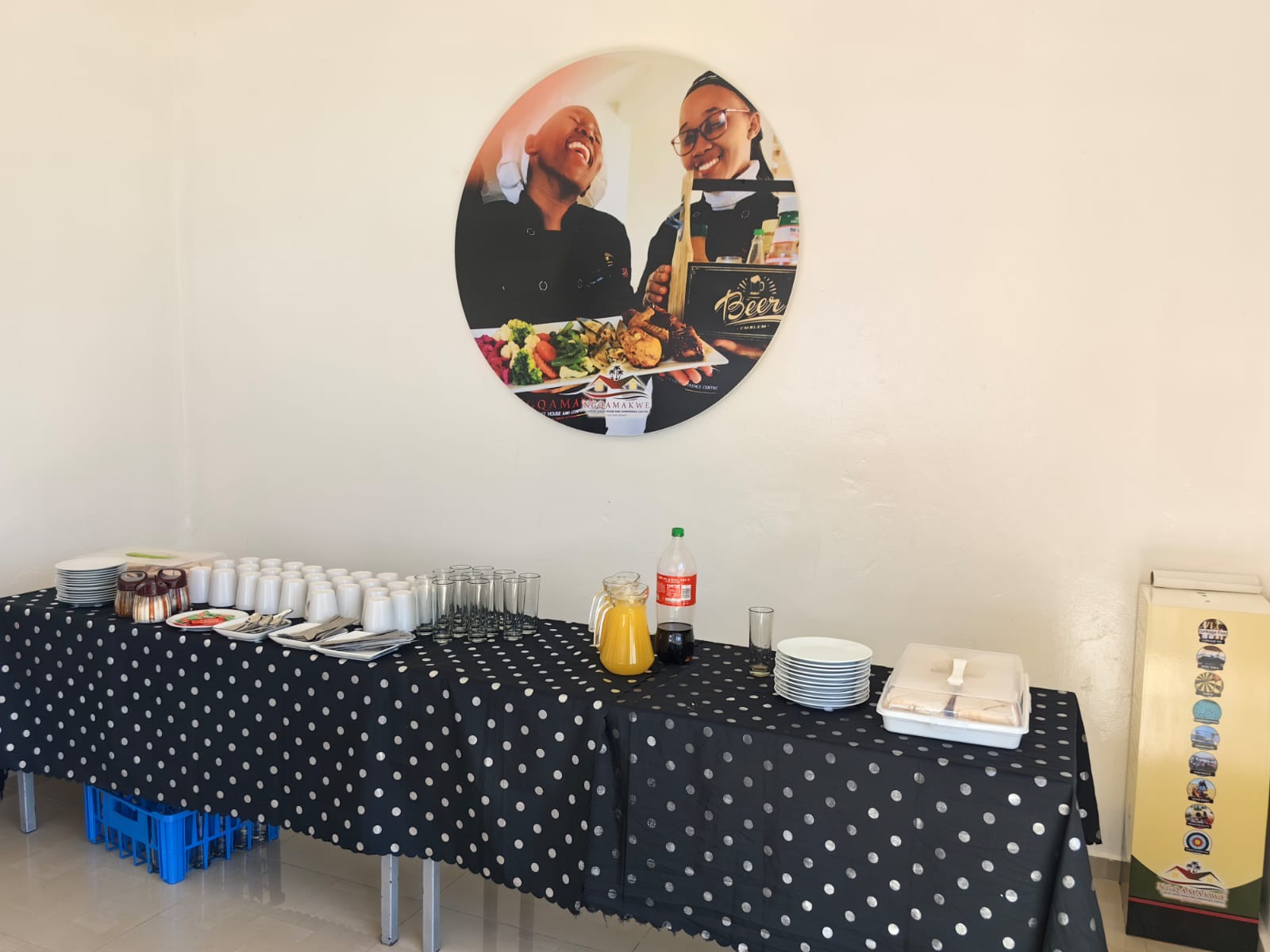 Dining at Ngqamakwe