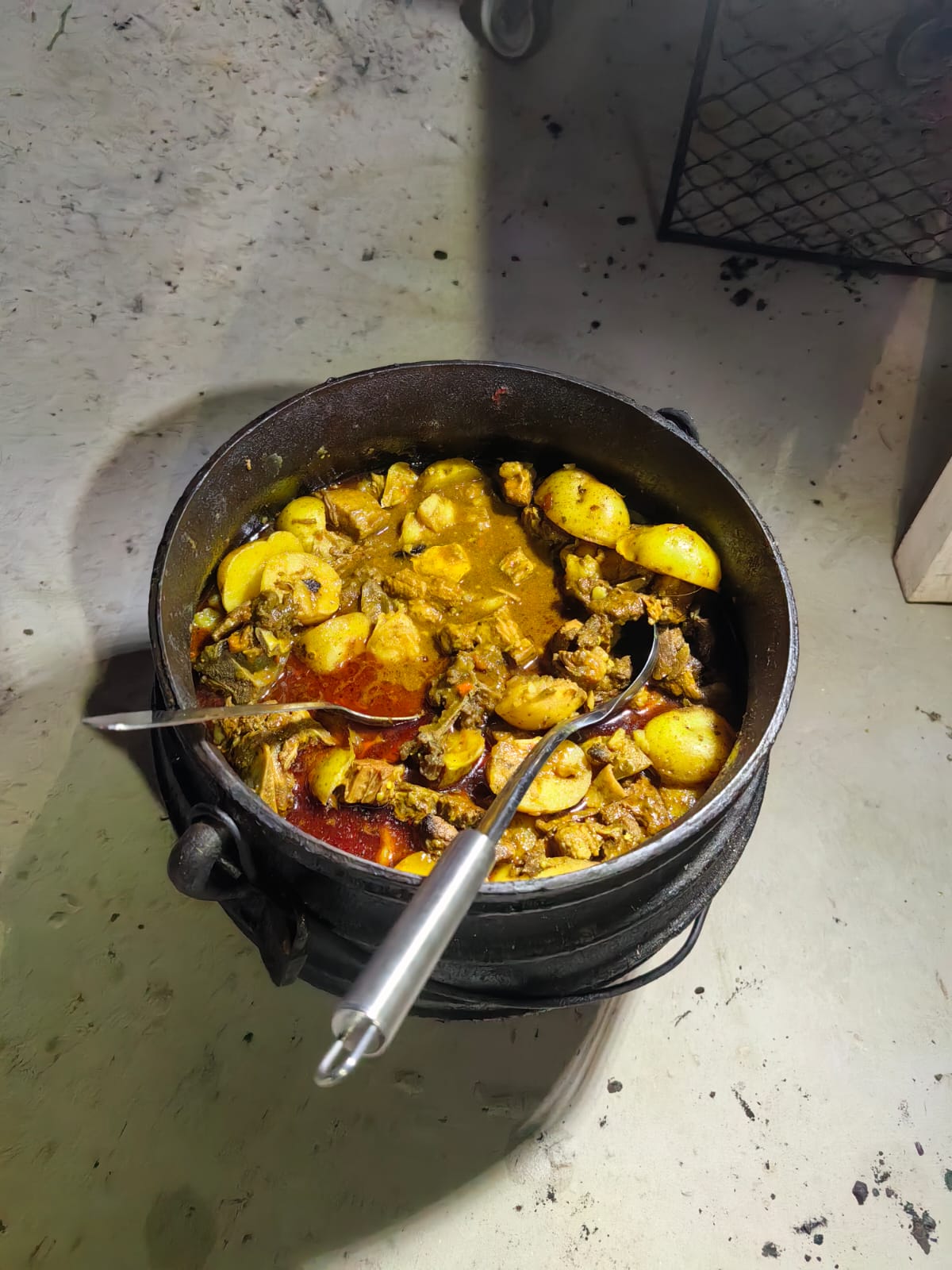 Dining at Ngqamakwe